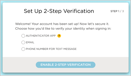 new staff add verification method