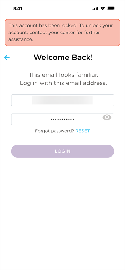 parent account lockout permanent app
