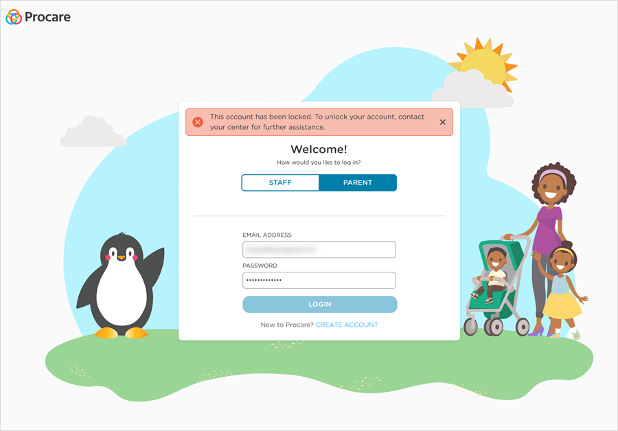 parent account lockout permanent website