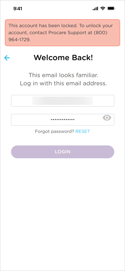 staff account lockout permanent app