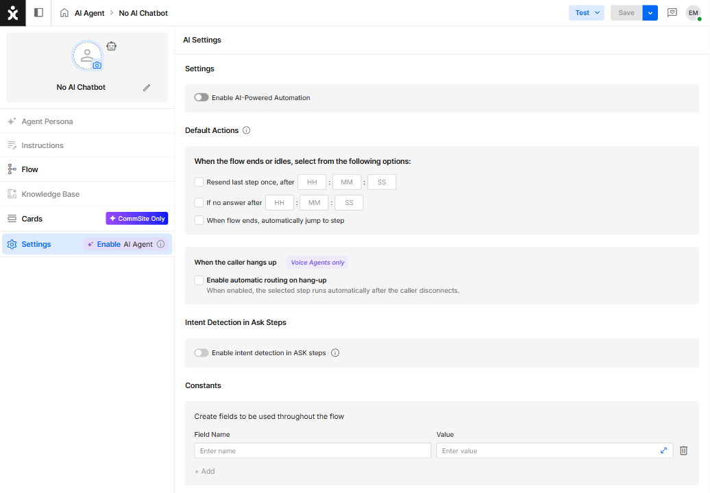 No AI Chatbot - Settings- July 2026.png