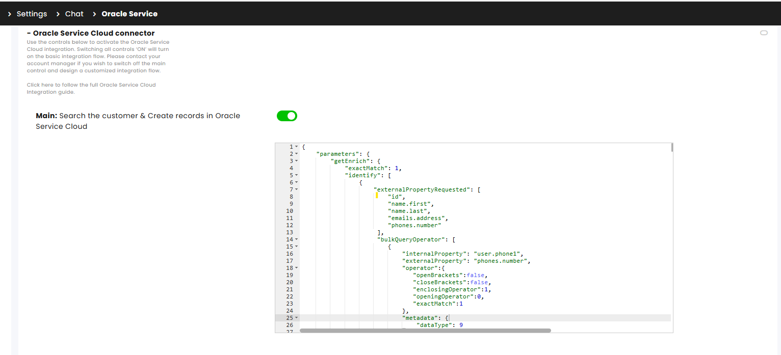 Oracle channel settings - Main.png