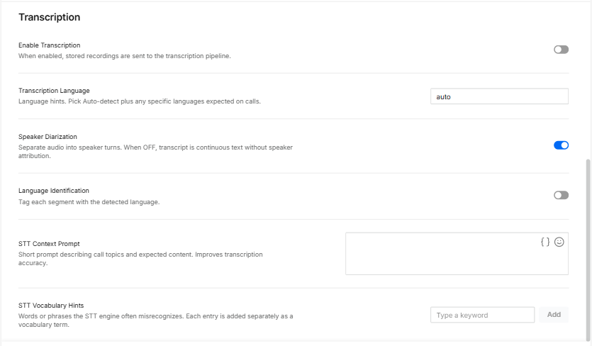 Transcription Chennal Settings- Transcription.png
