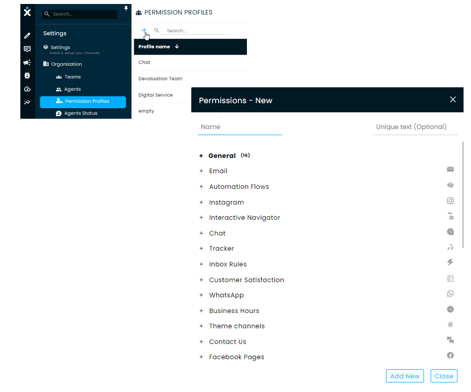 Permission Profiles