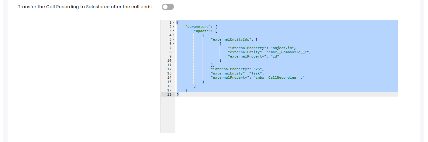 salesforce - voice  - channel settings-Call recordings.png