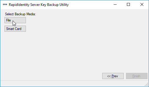 MFA Server Key Backup