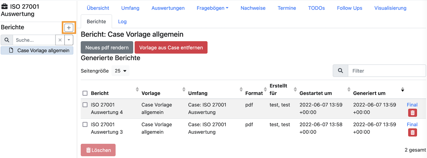 bericht-case