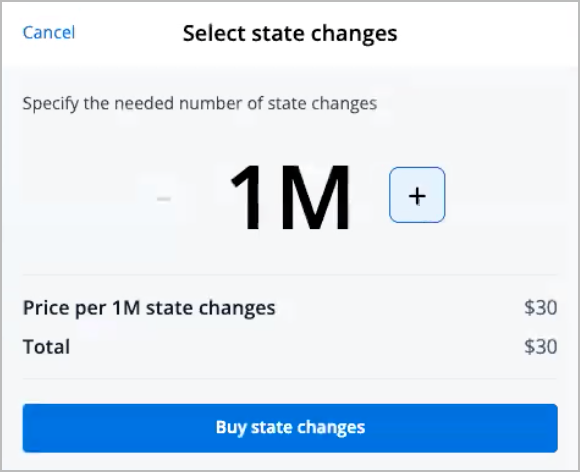 Buy state ch dialog