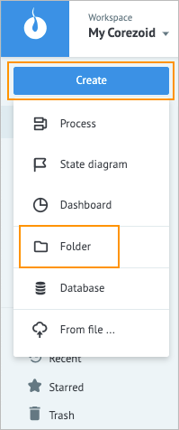 Create folder