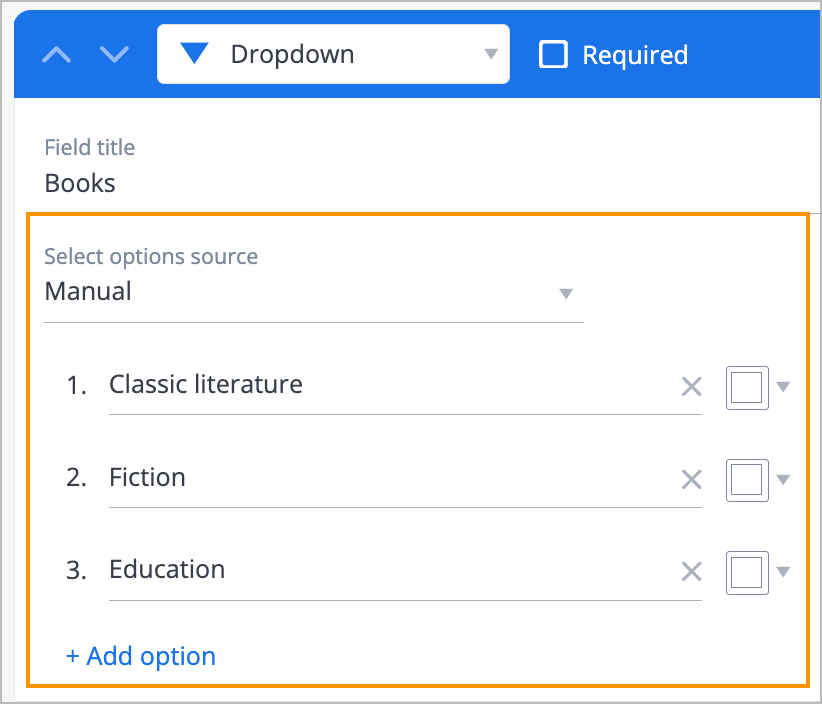 Dropdown