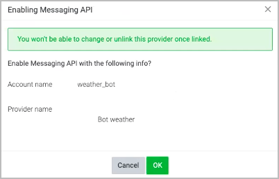 Enabling Mess API