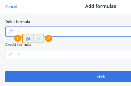 Formulas components