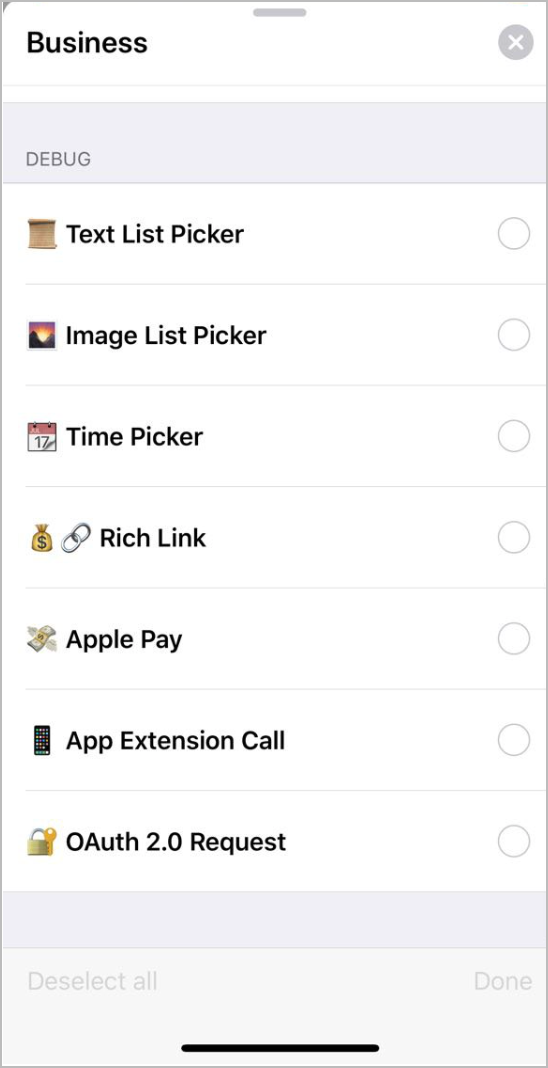 List Picker