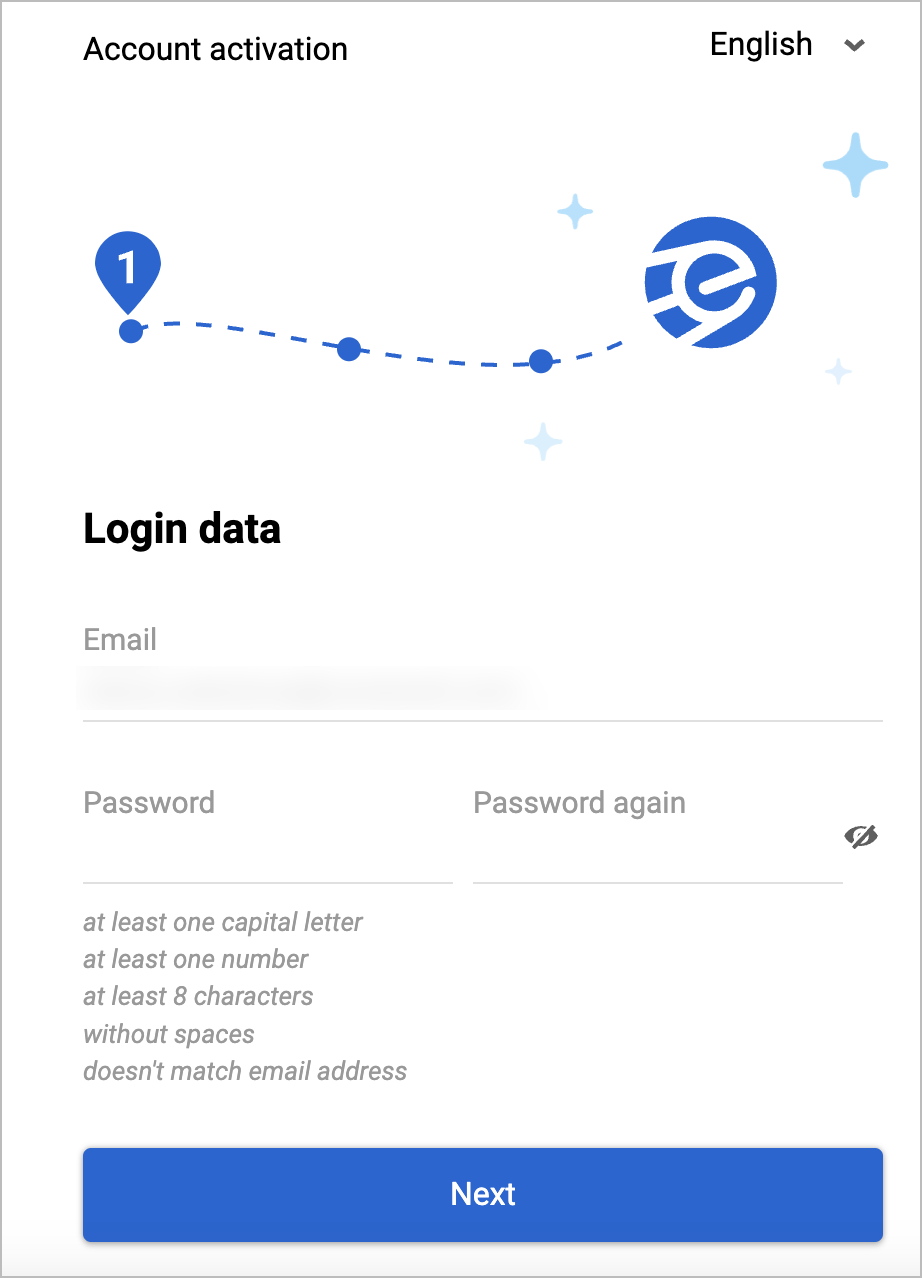 Login data