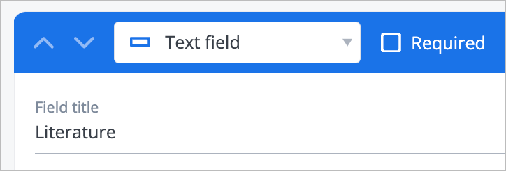 Text field