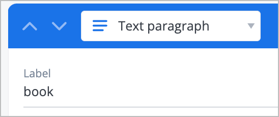 Text paragraph