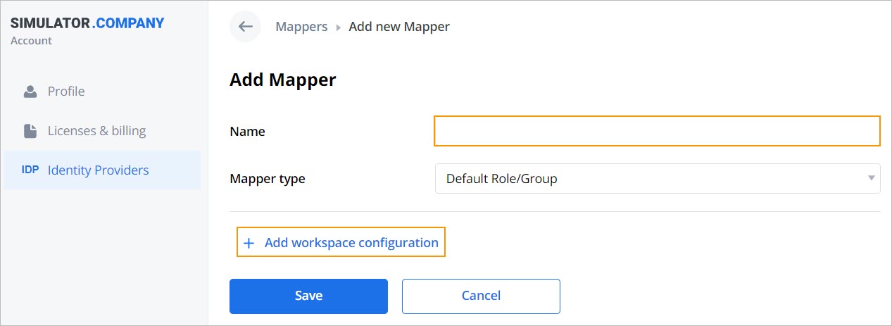 add new mapper-default role-group