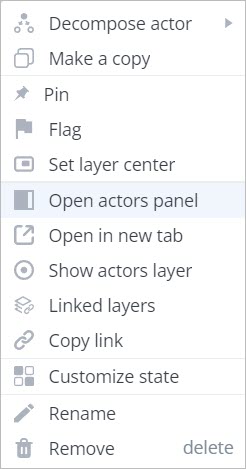 context menu-state