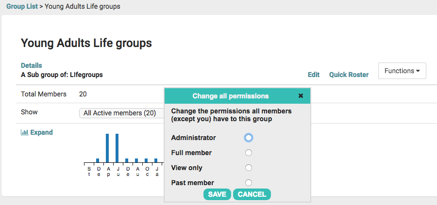 Bulk Group Changes