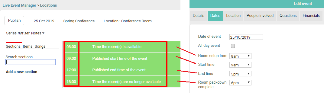 Create a Live Event