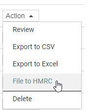 Filing to HRMC