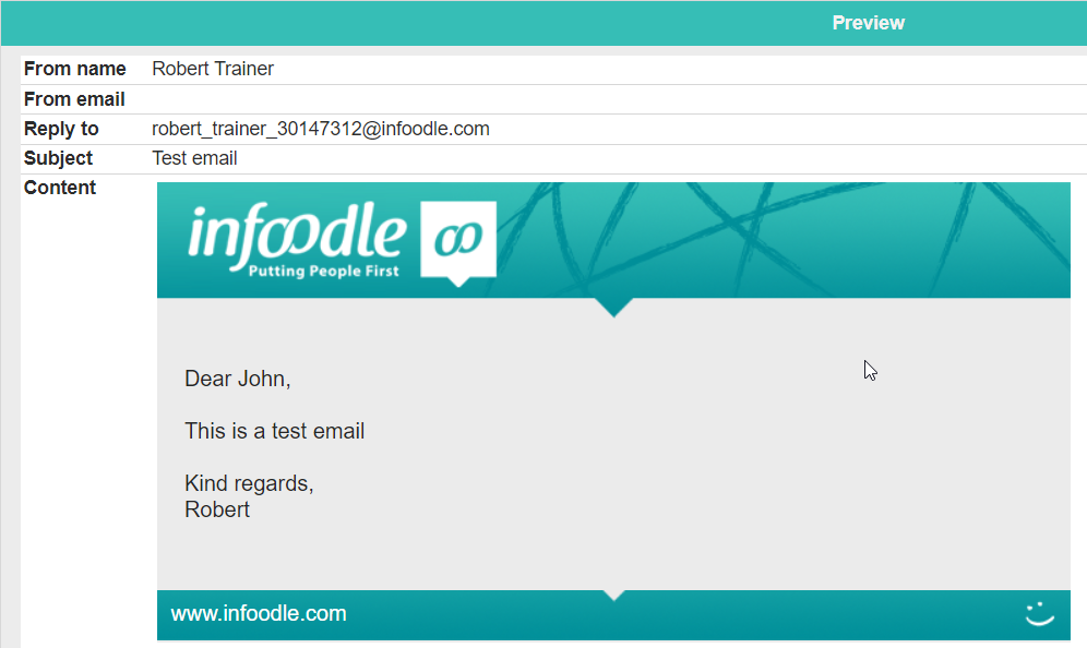 Additional Email Settings