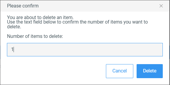 delete field 2