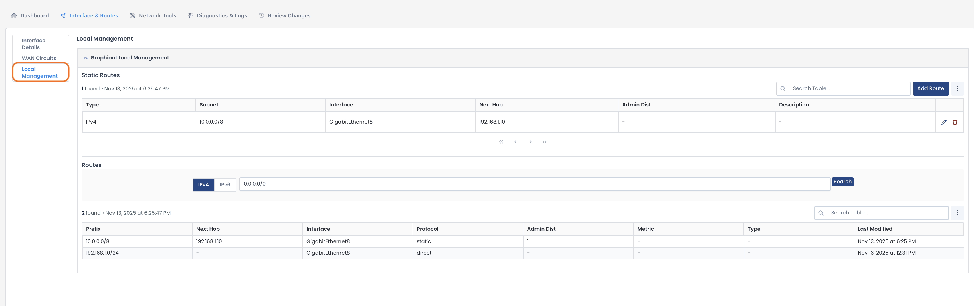 Onboarding Your Graphiant Edge Using the Local Web Server