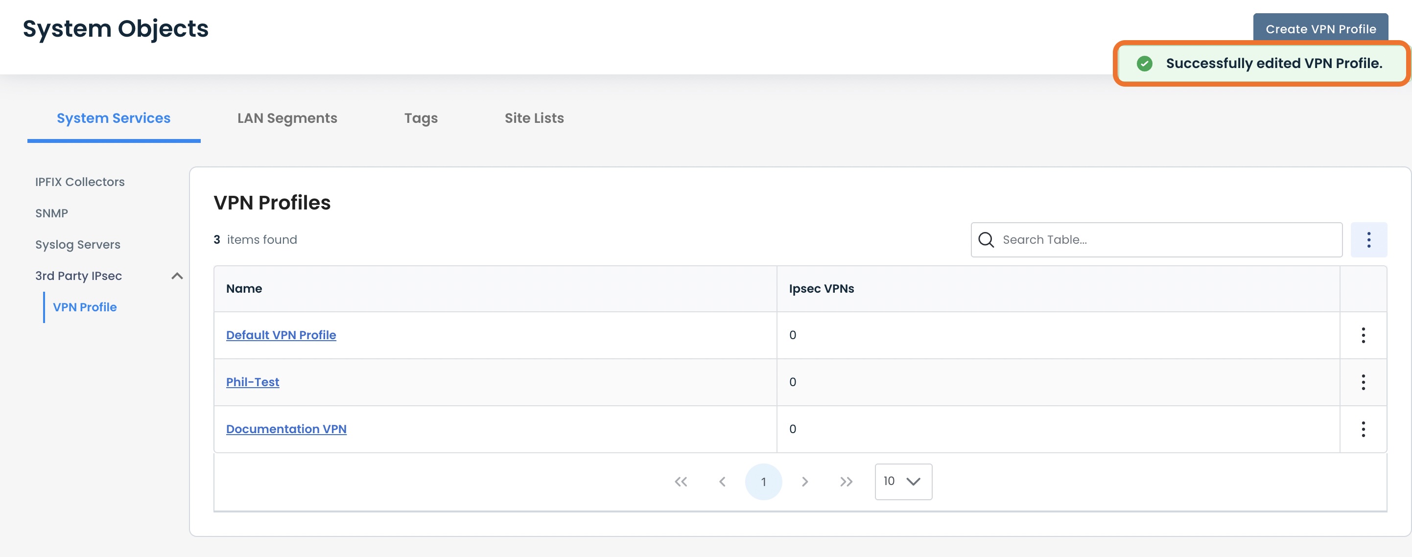 Creating Site-to-Site VPN