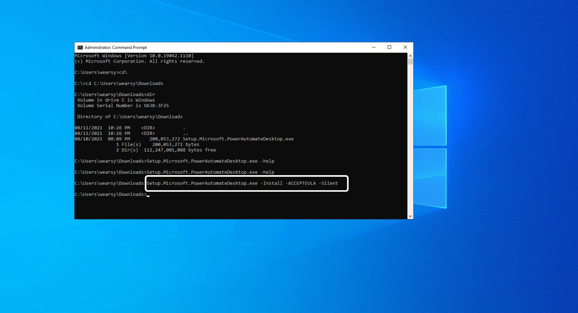 How To Use The Win2PDF Command Line With Power Automate Desktop