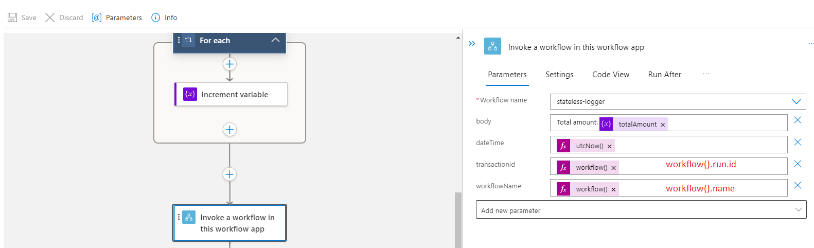 Calling Stateless Logic App from Stateful Logic App