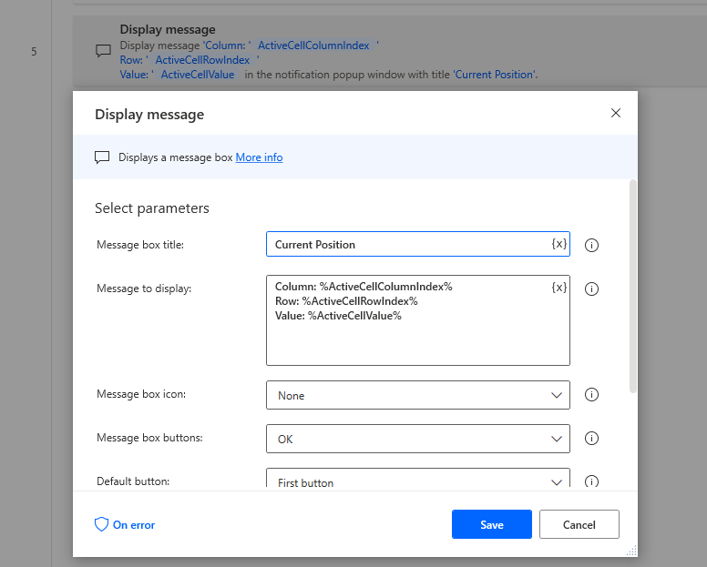 Create Excel Worksheet Power Automate