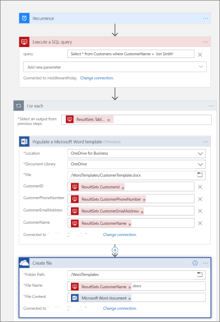 Azure Logic Apps - Microsoft Word Connector | Serverless Notes