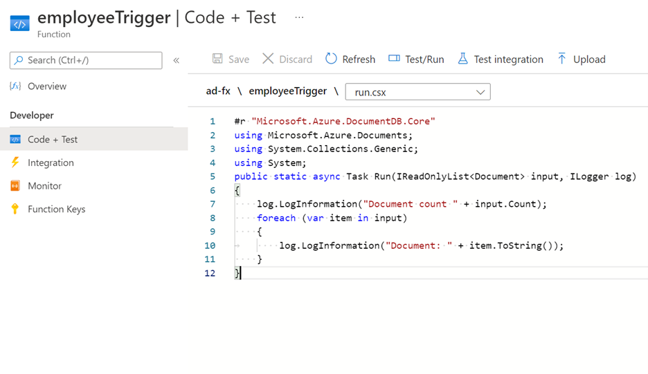 Processing Azure Cosmos DB Change Feed With Azure Functions