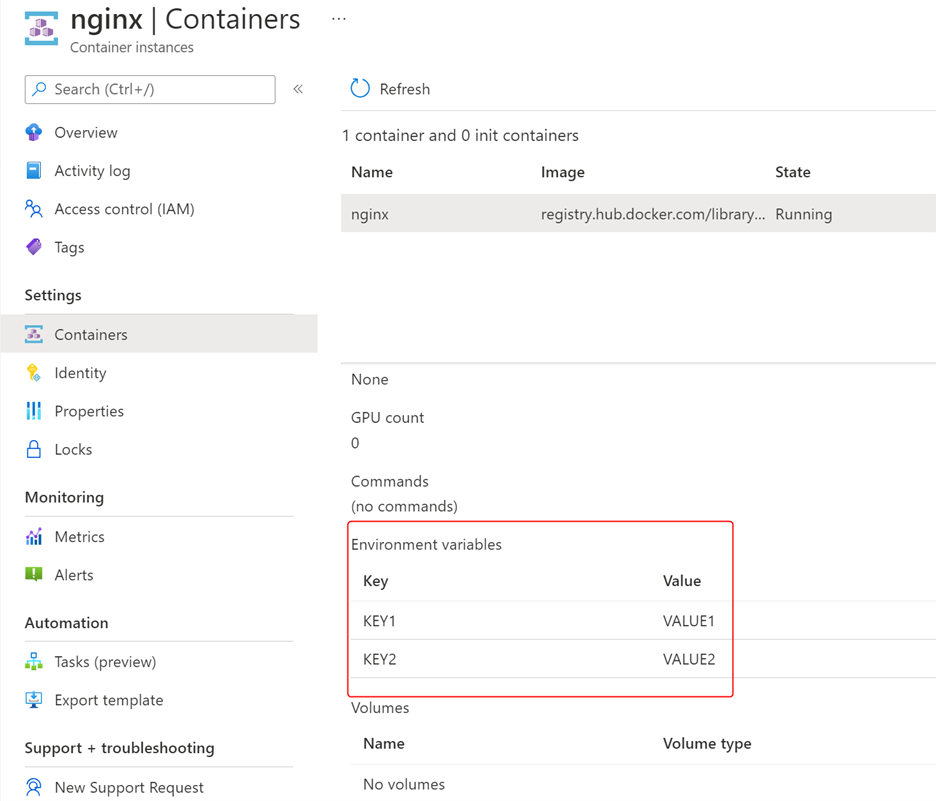 enable-azure-container-instances-to-read-environment-variables