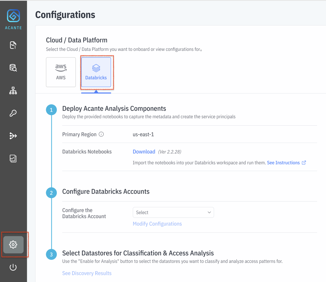 Configurations pages for Databricks.png