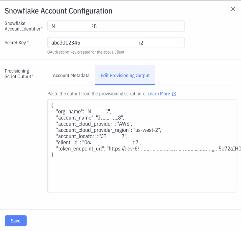 Snowflake Account Config Modal.png