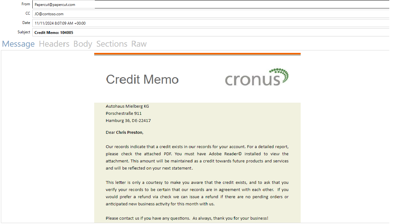 SCM Result