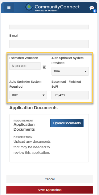 CommunityConnect Mobile, Copied Permit, Update Fields.png