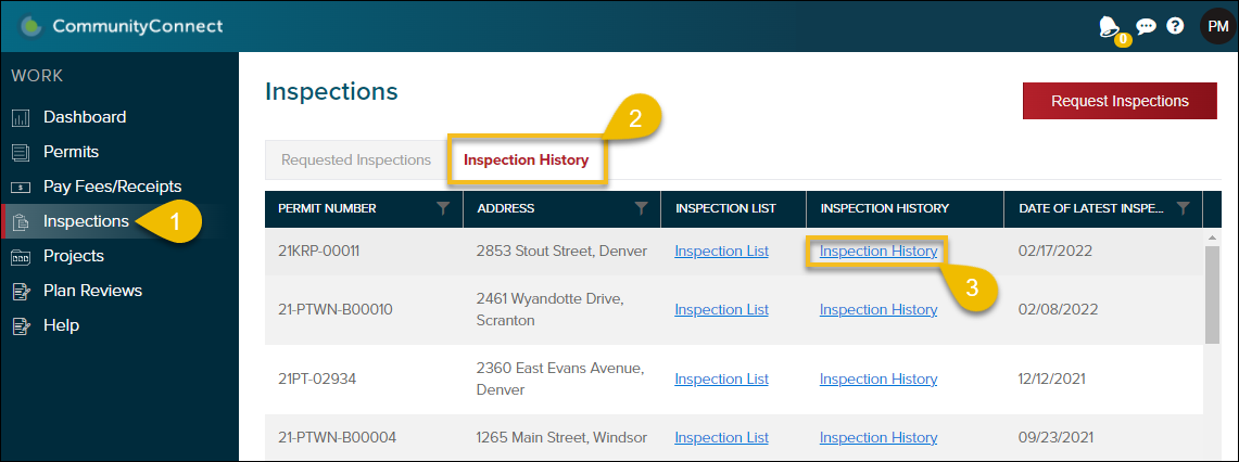 CommunityConnect, inspections, inspection history tab.png