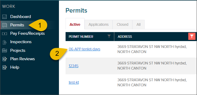 CommunityConnect, open an active permit.png