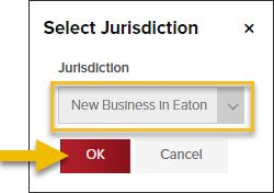 Jurisdiction, New Business in Eaton, OK