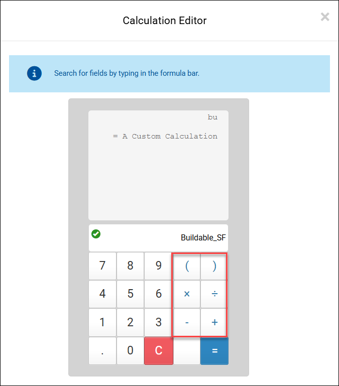 Custom Calculations