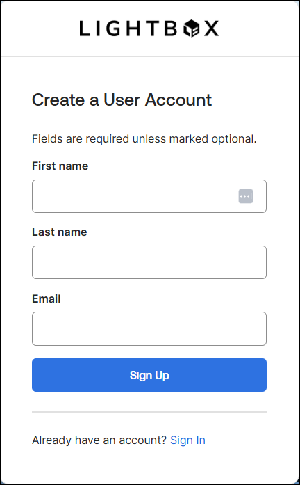LightBox Login