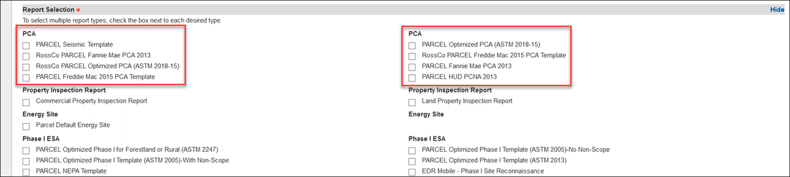 Creating a PCA