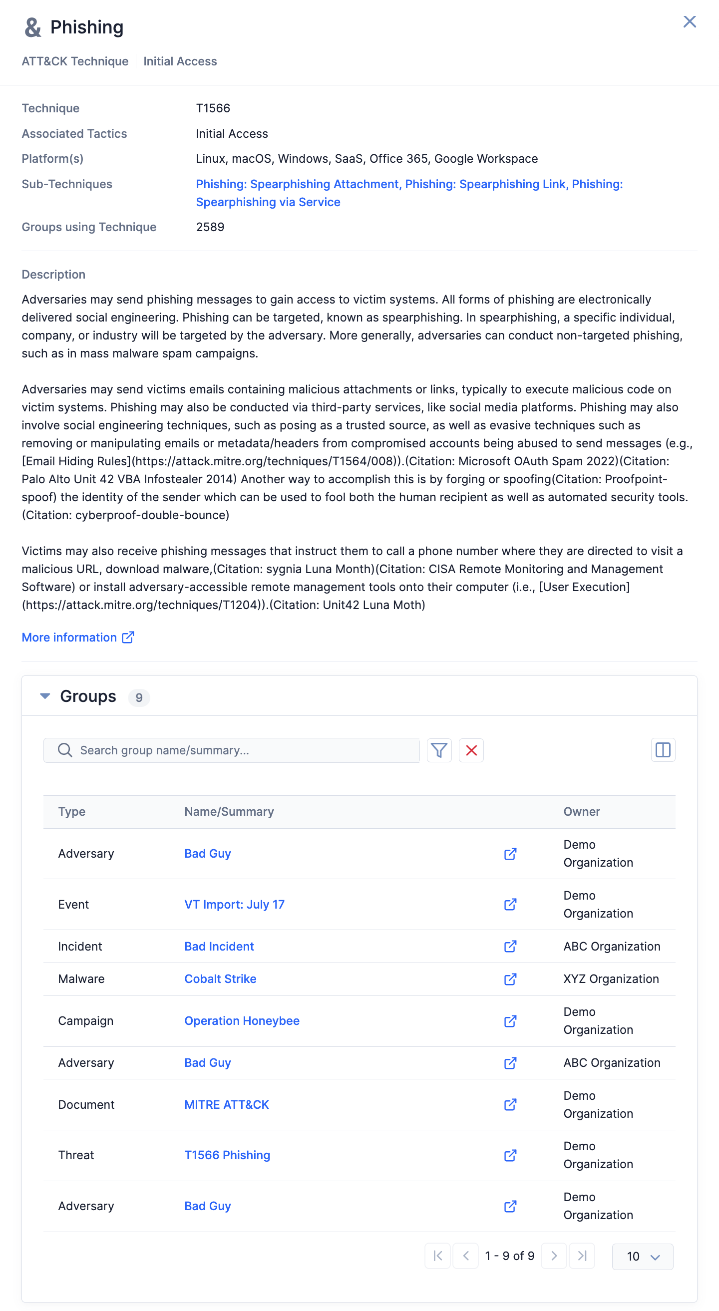 Figure 12_Managing Data in All Organizations_Threat Intelligence_7.3.0