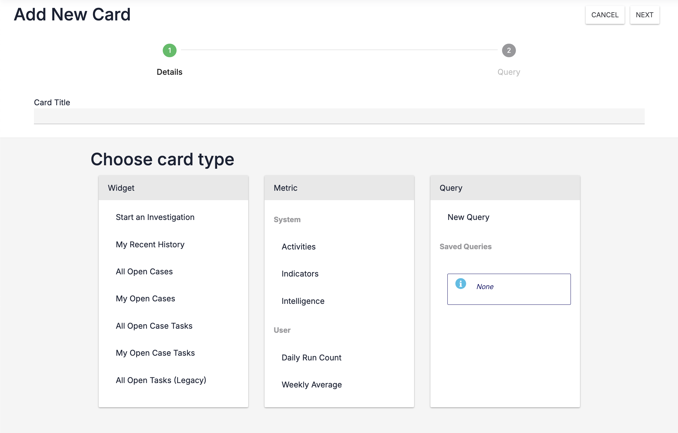 Figure 1_Adding Query Cards to Dashboards_7.6.2