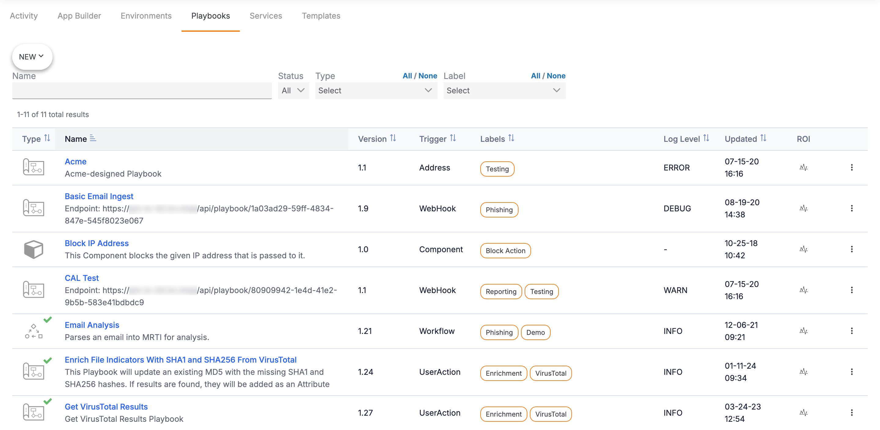 Figure 1_The Playbooks Screen_7.1.0