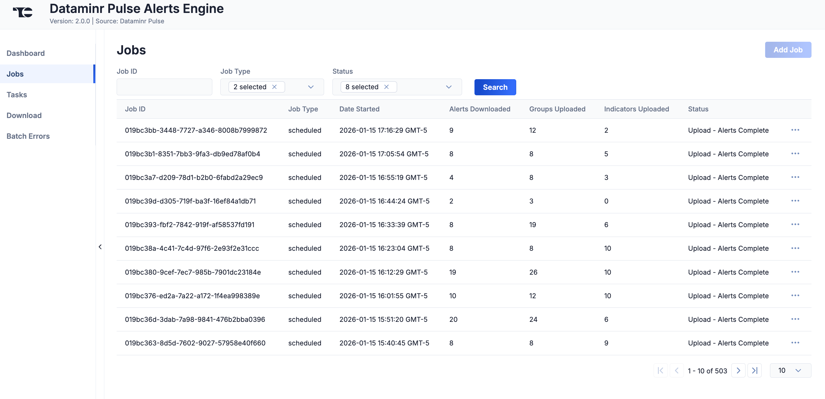 Figure 2_Dataminr Pulse Alerts Engine Integration User Guide_Software Version 2.0.0
