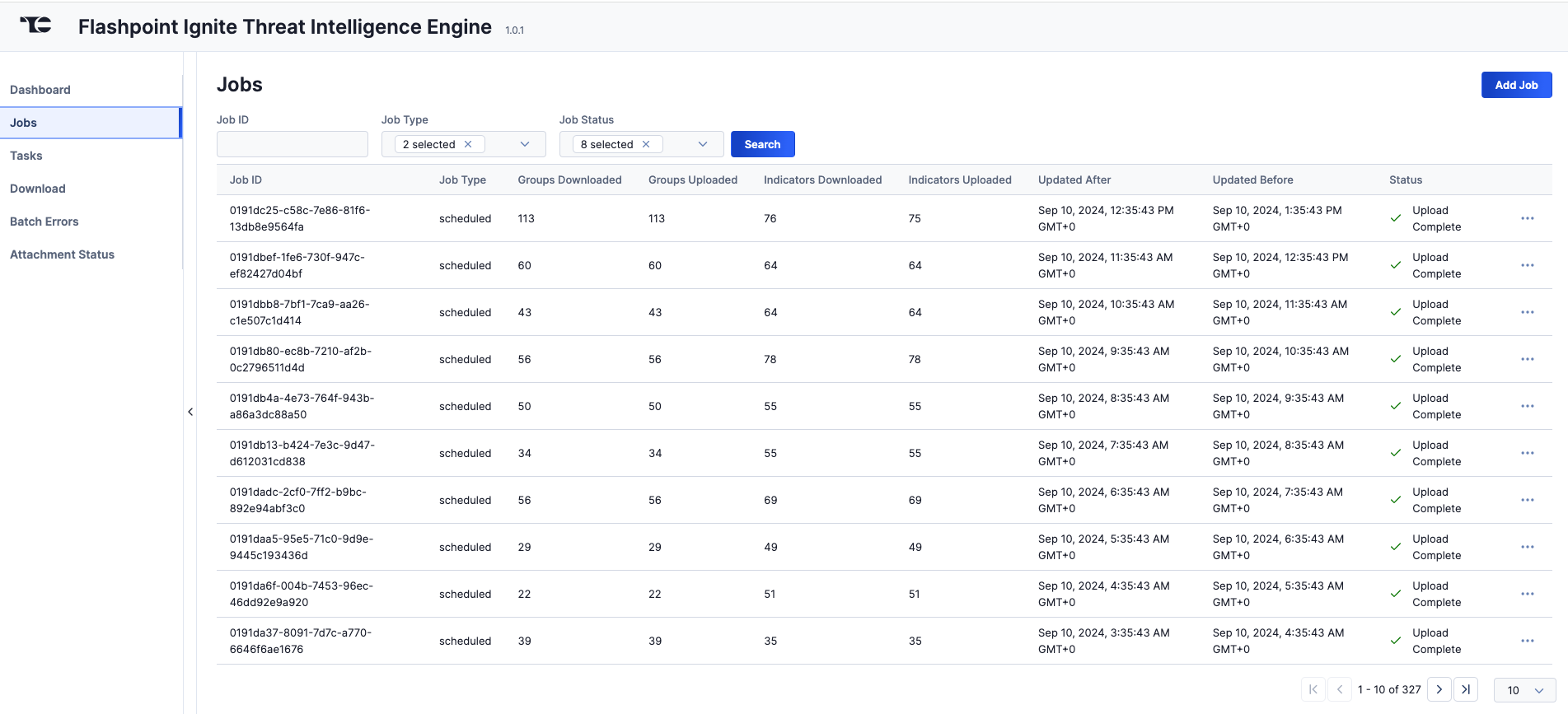 Figure 2_Flashpoint Ignite Threat Intelligence Engine Integration User Guide_Software Version 1.0.1